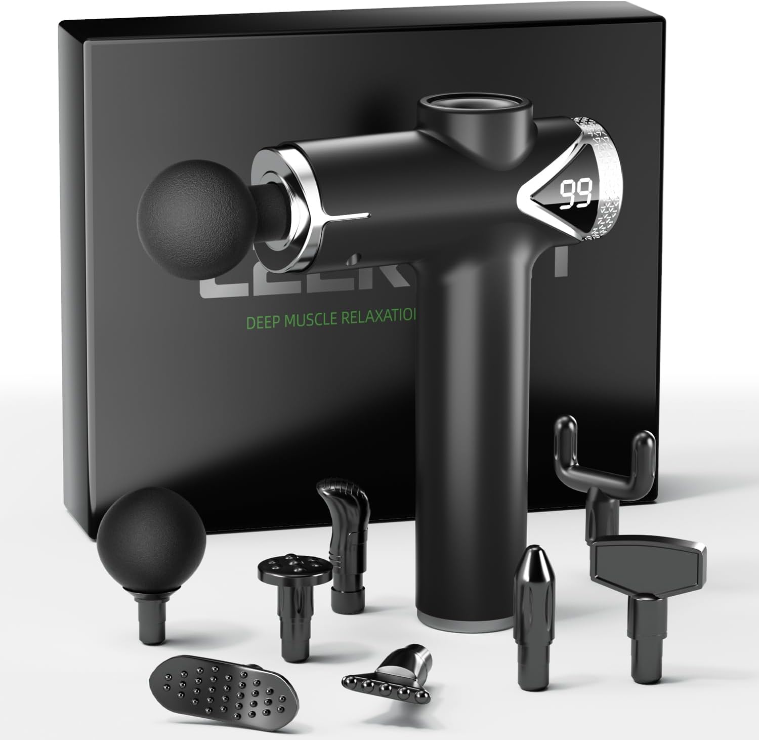 Health Wellness - Professioneel spiermassagepistool voor nek- en rugmassage