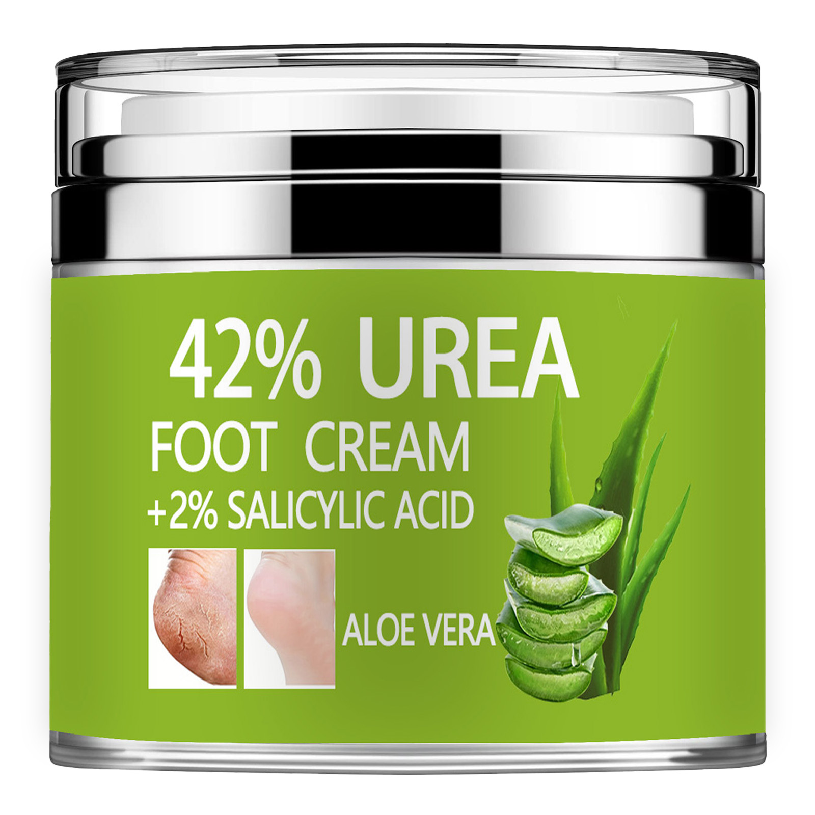 Healing Wellness - Ureumcrème 42% Plus Salicylzuur 2%, Lavendel