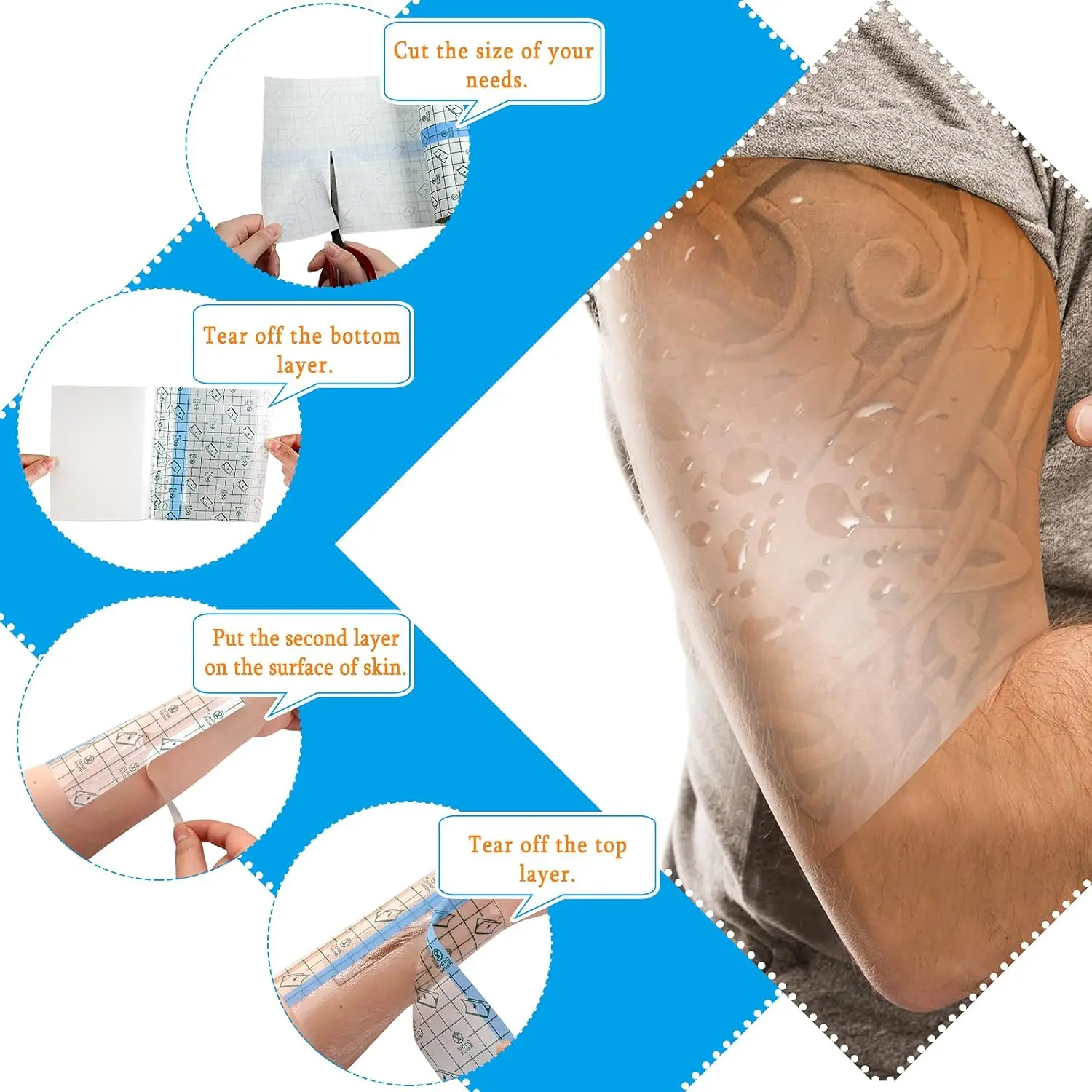 10/5/2M Tattoo Aftercare Banda - Healing Wellness recensie en prijs