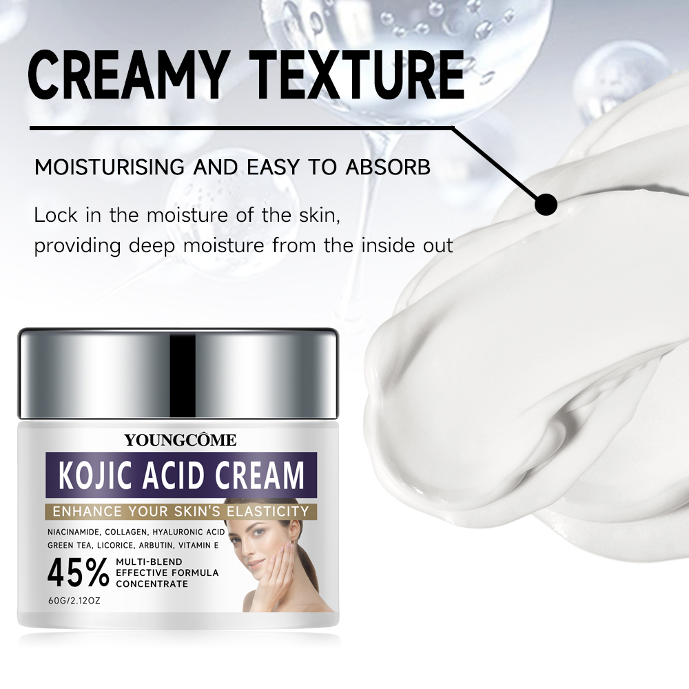 Kojic Zuur Gezichtscrème Met C - Healing Wellness recensie en prijs